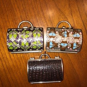 Judith Leiber Metal Pillboxes for Neiman Marcus